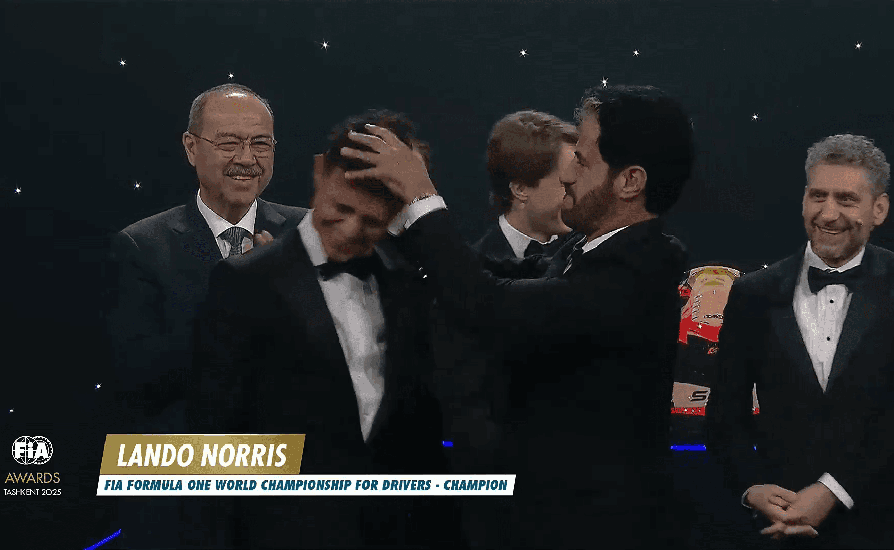 Lando Norris a Mohamed bin Sulajem