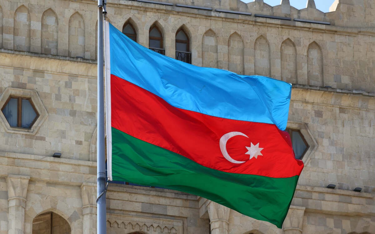 Baku, Azerbajdžan, ilustračné