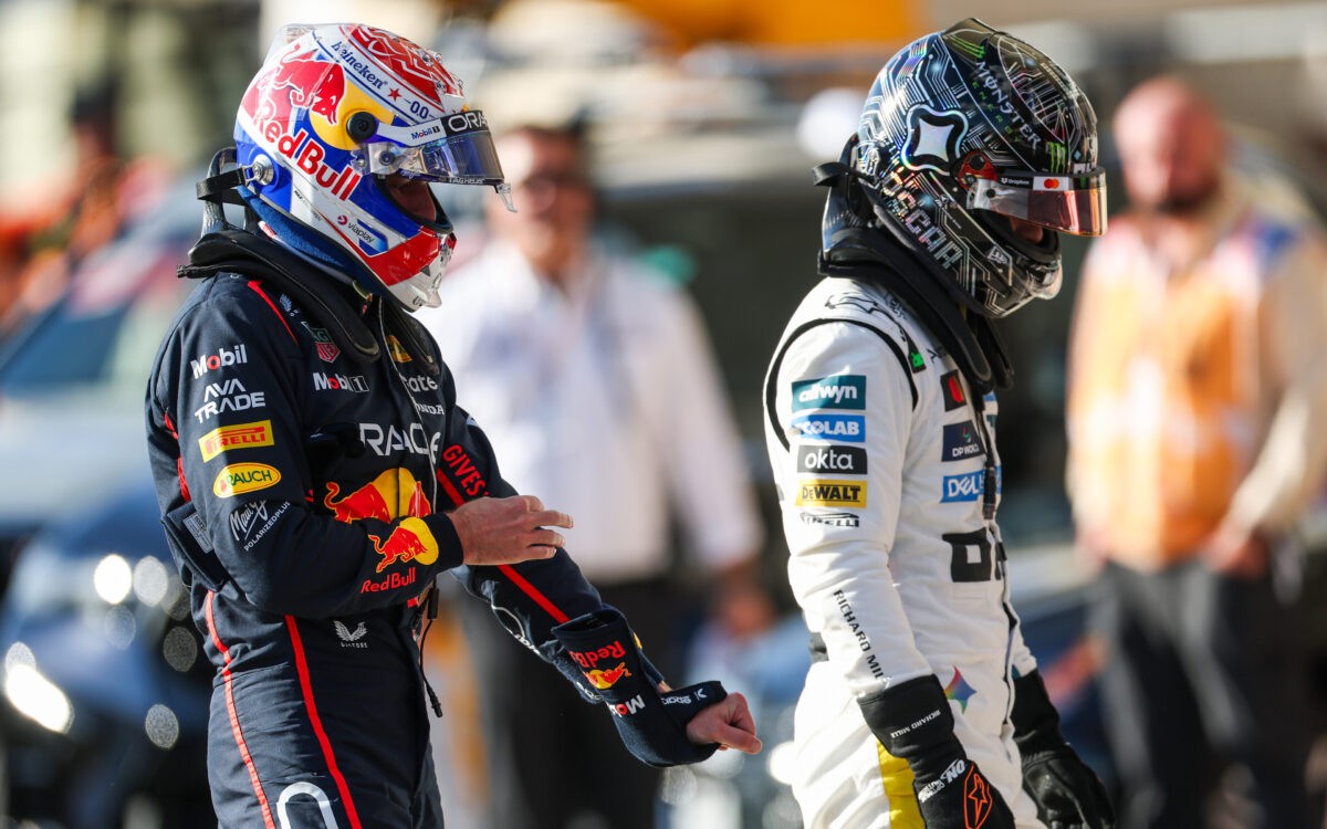 Max Verstappen a Oscar Piastrri