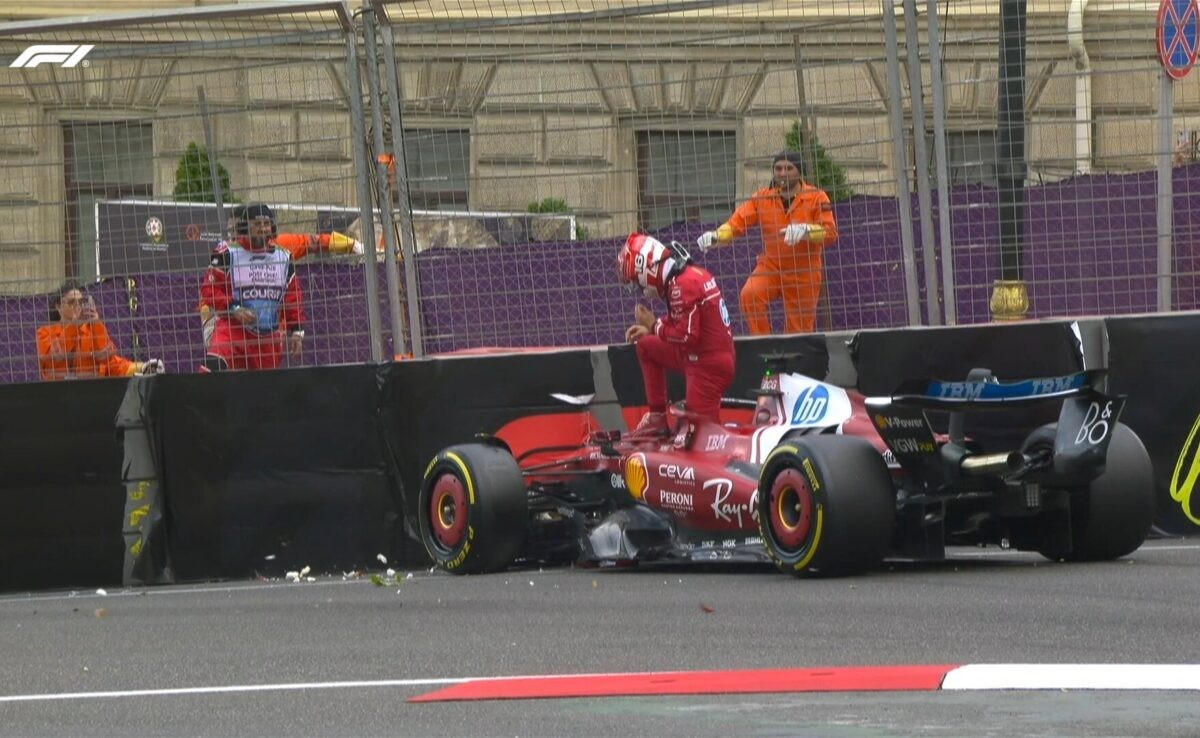 Nehoda Charlesa Leclerca