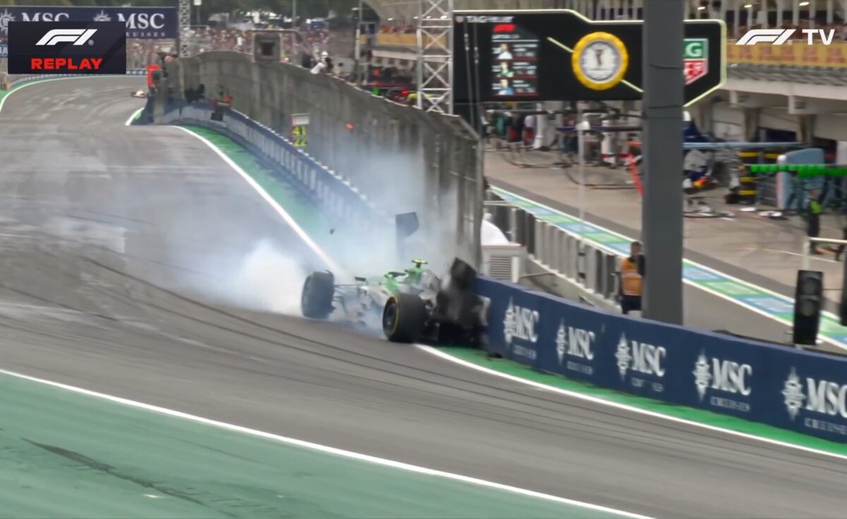 Nehoda Gabriela Bortoleta