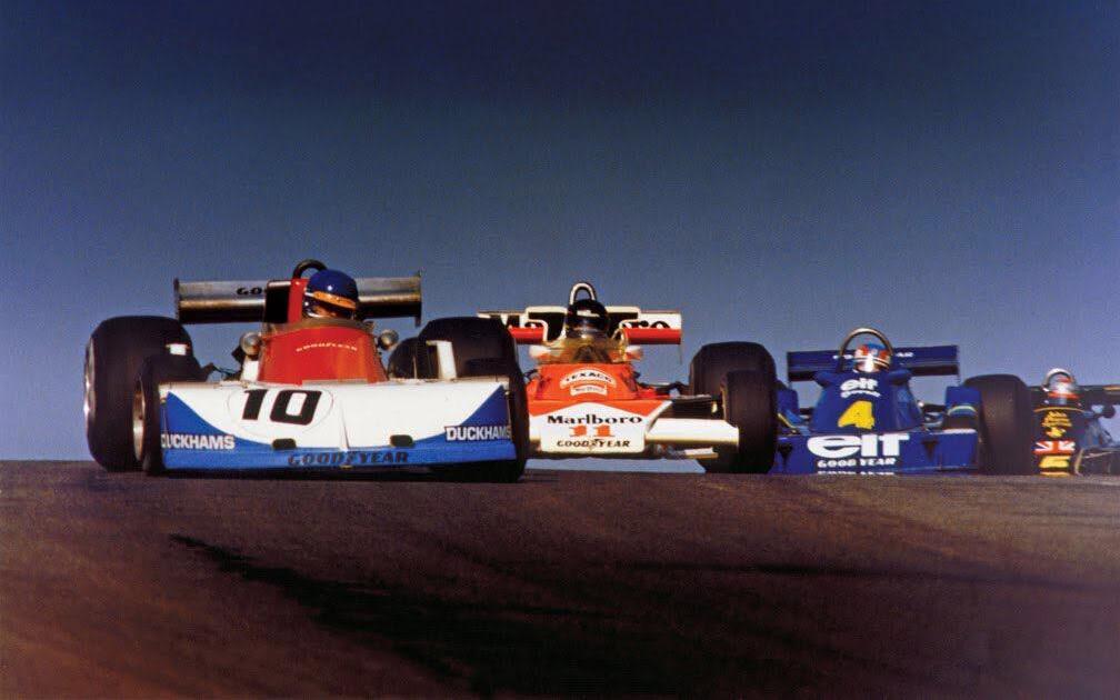 Ronnie Peterson, James Hunt, Patrick Depailler a Mario Andretti