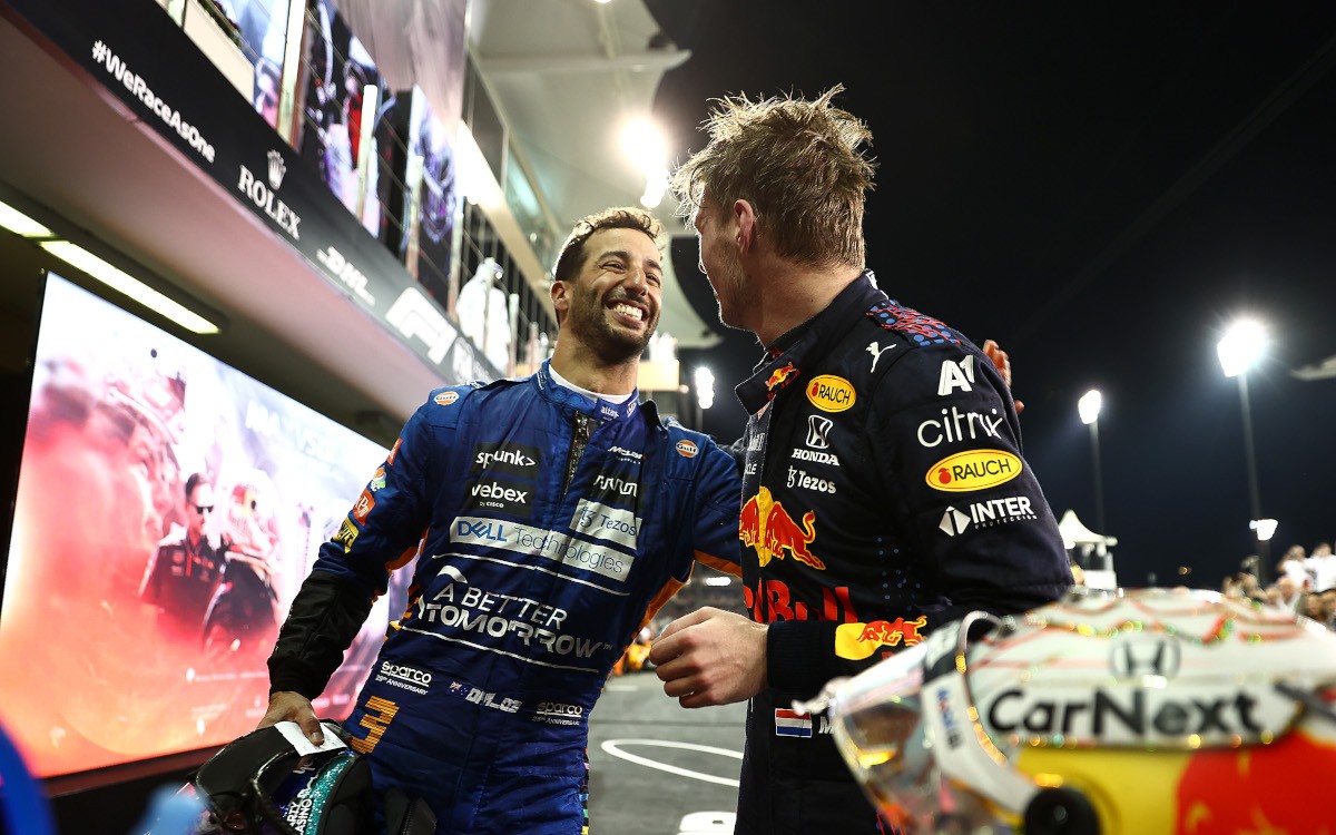 Max Verstappen a Daniel Ricciardo