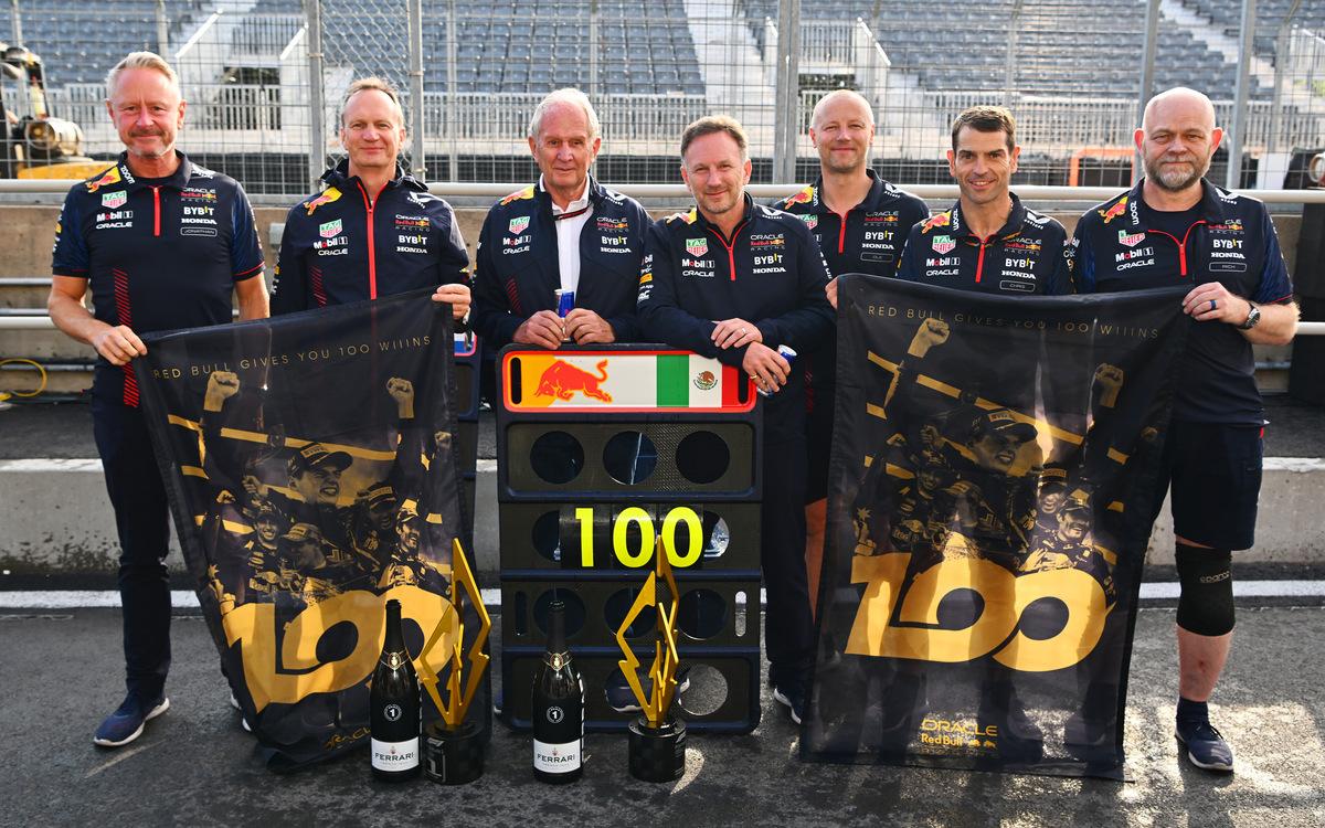 Red Bull oslavuje 100 víťazstiev: Helmut Marko, Christian Horner