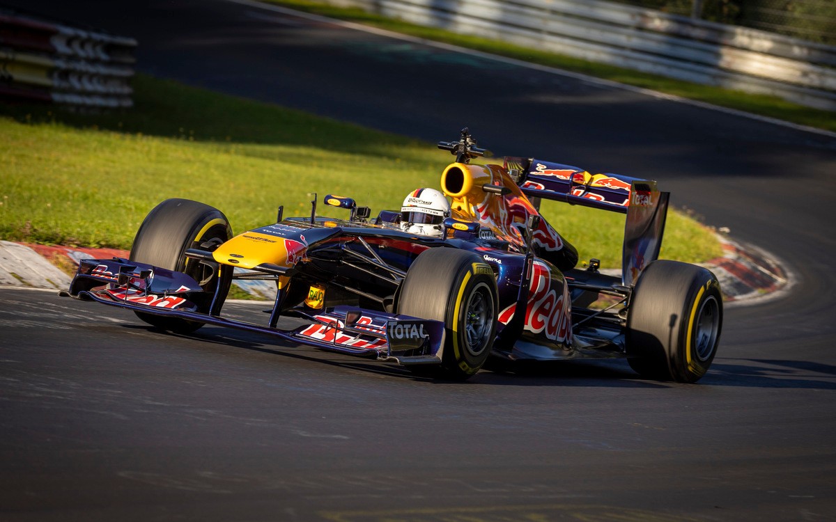 Sebastian Vettel na Nürburgringu
