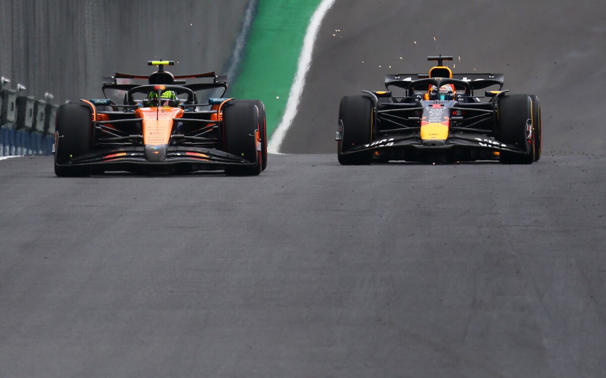 Lando Norris s DRS a Max Verstappen