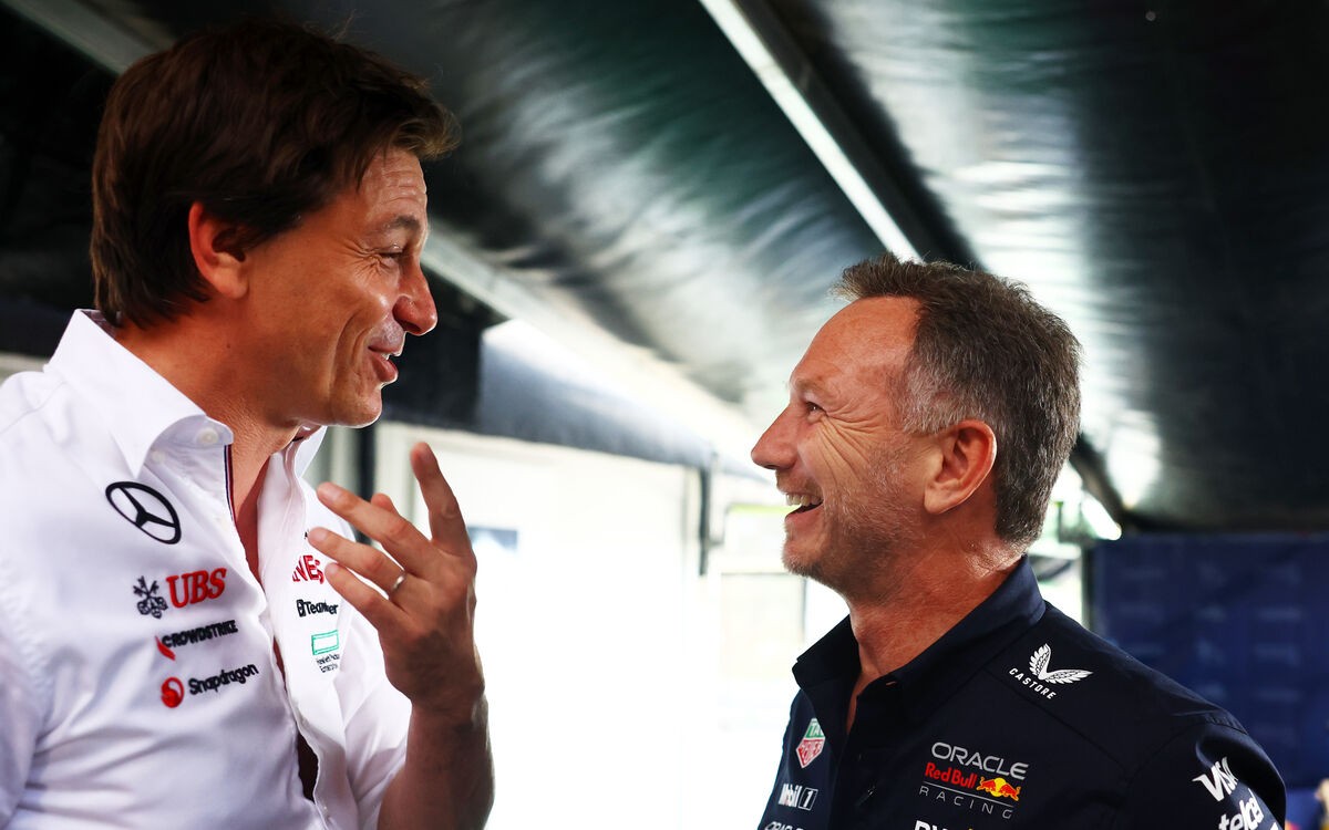Toto Wolff a Christian Horner