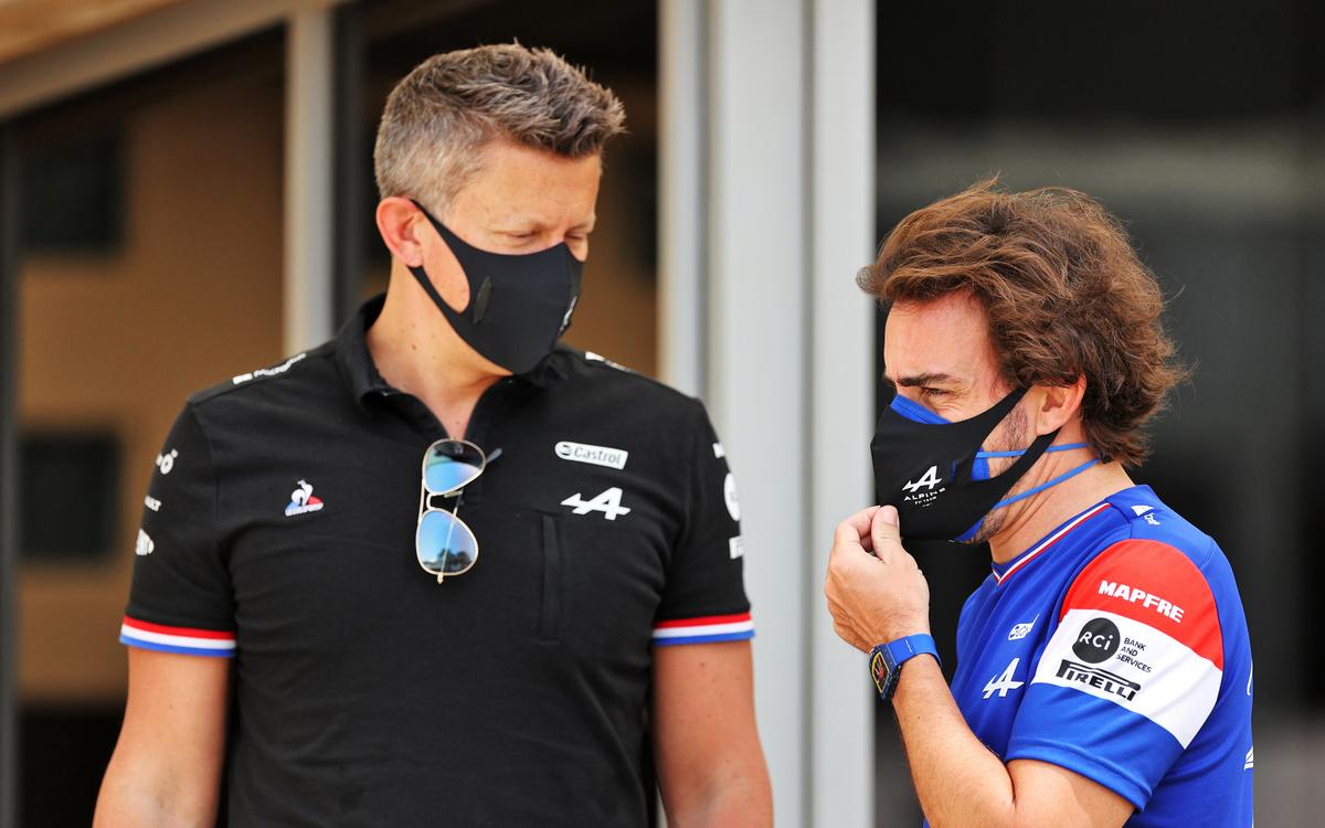 Fernando Alonso a Marcin Budkowski