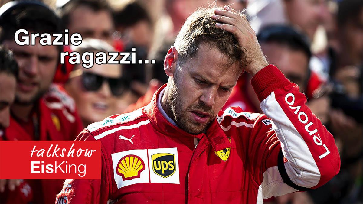 Sebastian Vettel na odchode z Ferrari
