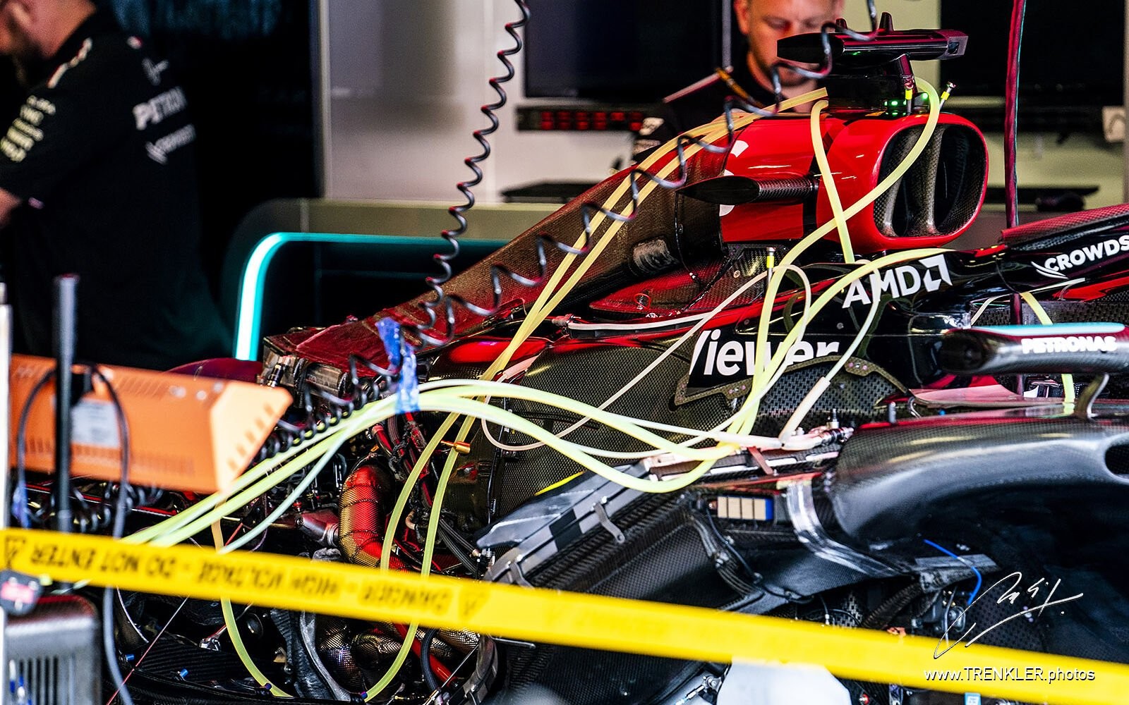 Mercedes W15 – pohonná jednotka – technika