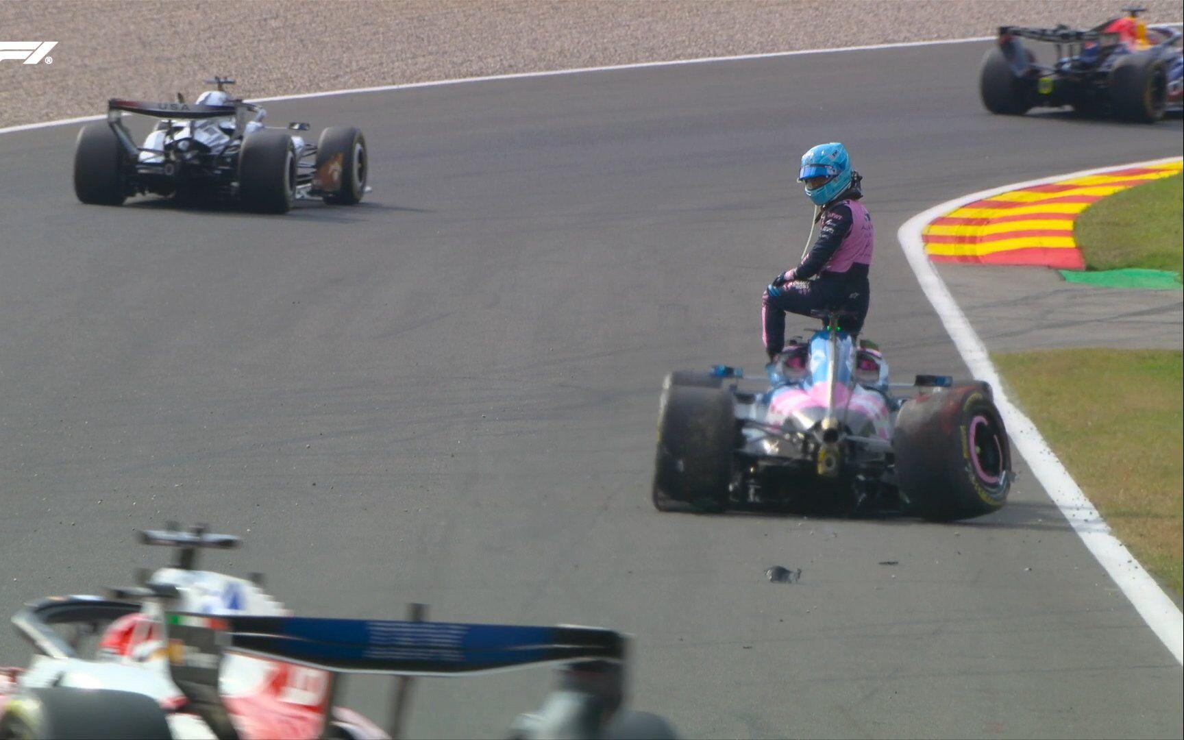 Pierre Gasly po nehode