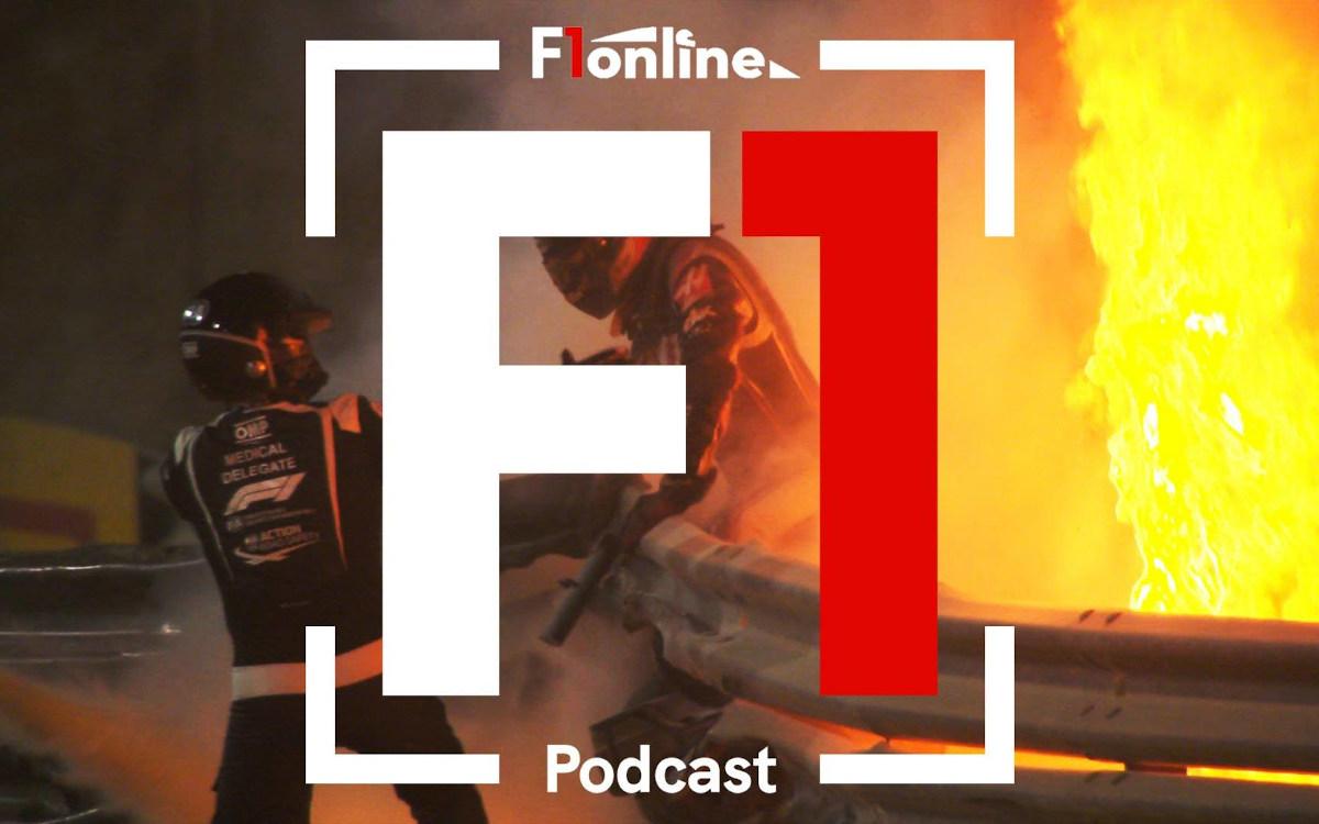 F1online podcast – havária Romaina Grosjeana
