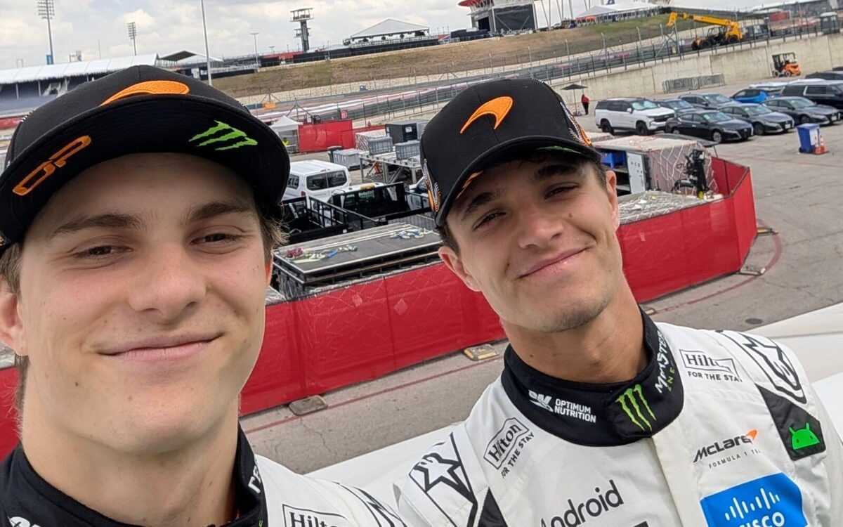 Lando Norris a Oscar Piastri