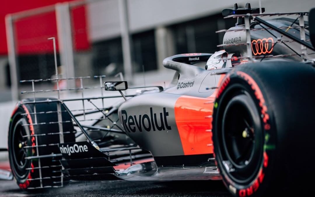 Audi R26 – aerodynamické senzory