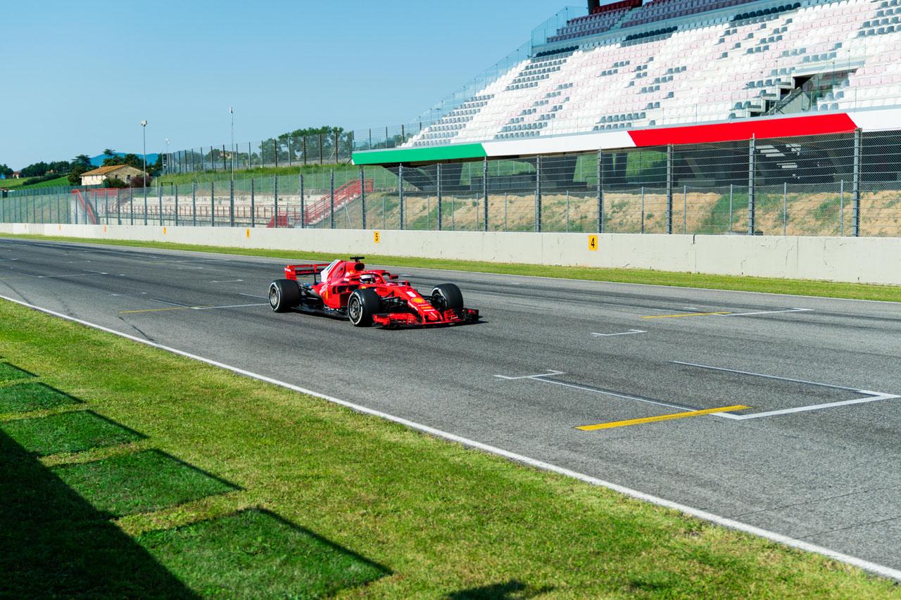Sebastian Vettel v Mugelle
