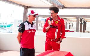 fotka k článku Binotto o Räikkönenovi: Jeden z mála mojich priateľov v padoku