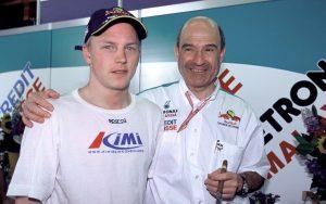 fotka k článku Krásny príbeh Kimiho prvého testu so Sauberom. Zaujal aj samotného Schumachera
