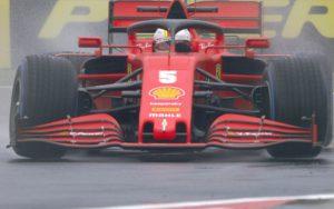 fotka k článku Druhý tréning poznačil dážď, prvé miesto si vyjazdil Vettel