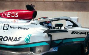 fotka k článku Mercedes má také bočnice vďaka raketovej technológii, tvrdí Symonds